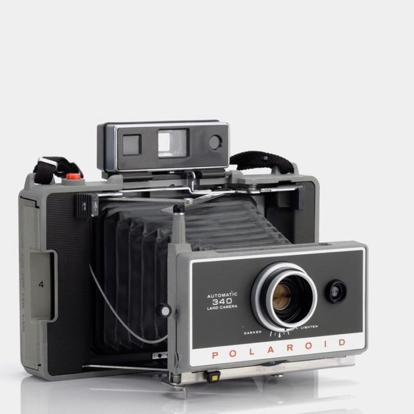 POLAROID Antique Automatic 340 Land Camara